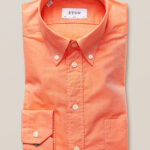 Eton Herrenhemd orange Sommer 2024